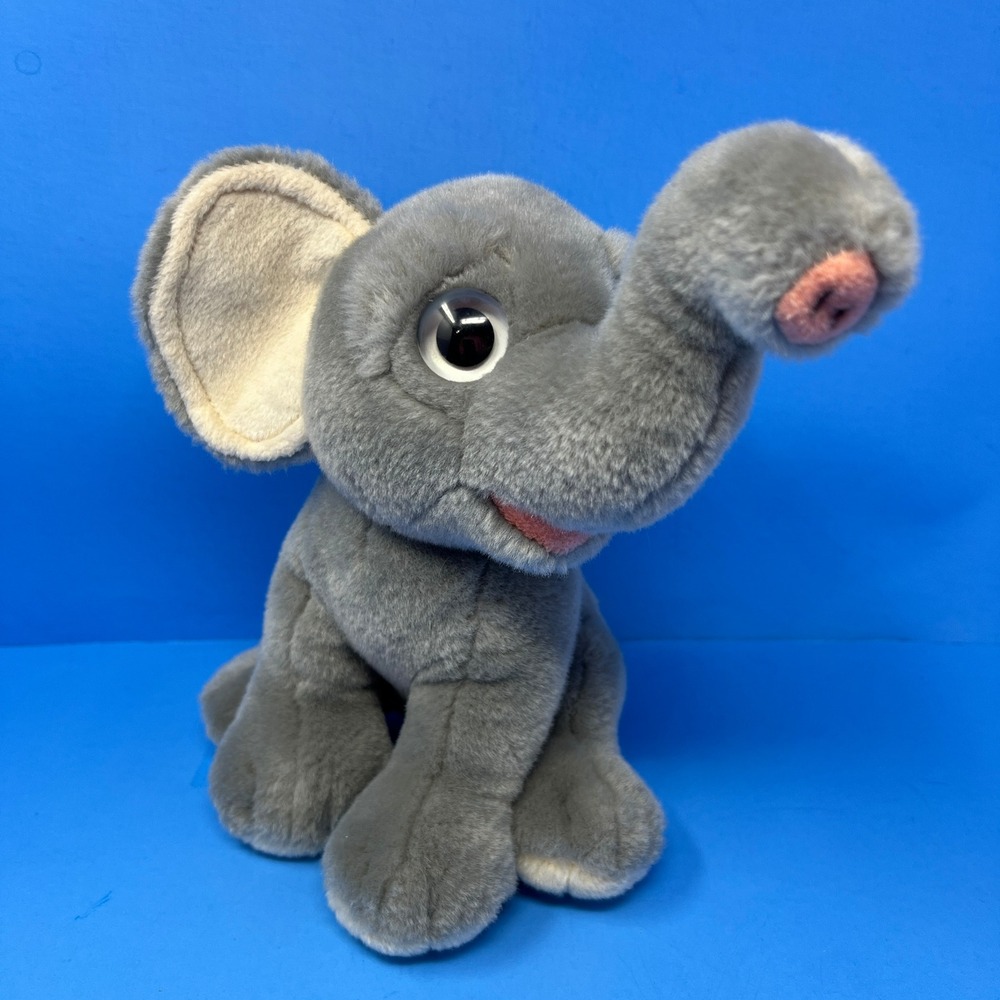 Ty Classic Africa Elephant Plush 9 Inch Gray Wild Wild Best 2011